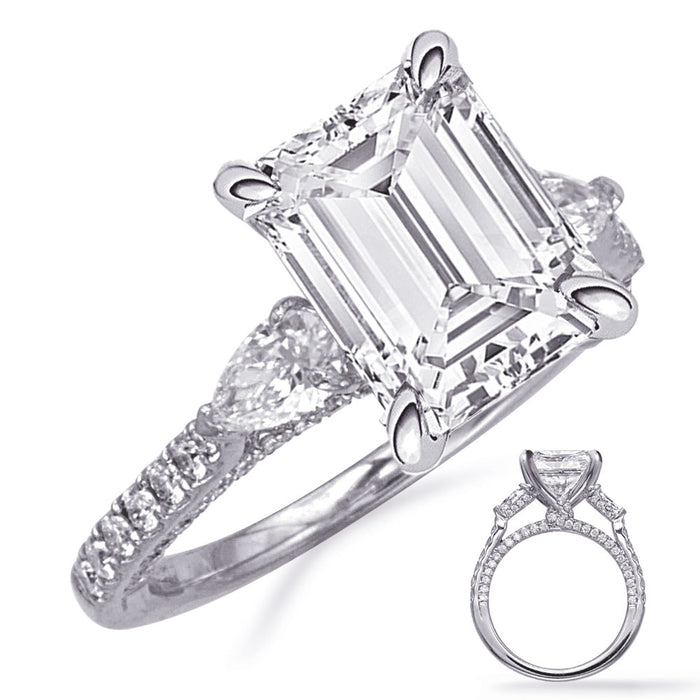 White Gold Engagement Ring