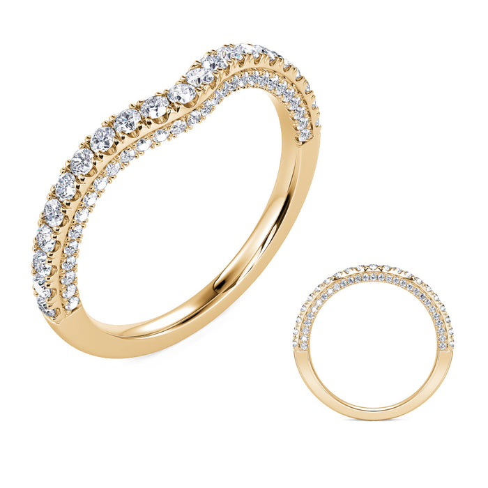 Yellow Gold Wedding Band