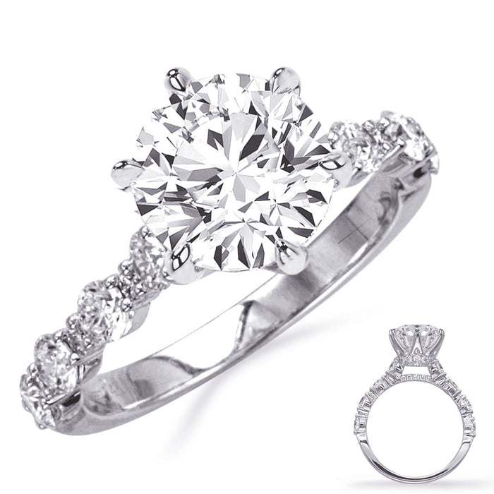 White Gold Engagement Ring