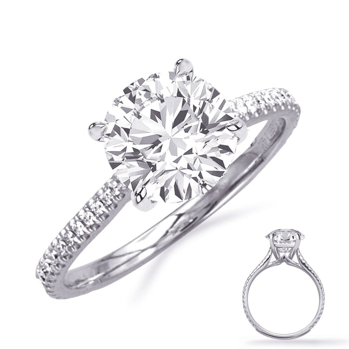 White Gold Engagement Ring