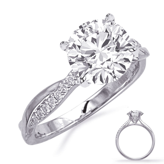 White Gold Engagement Ring