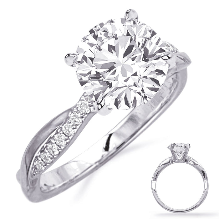 White Gold Engagement Ring
