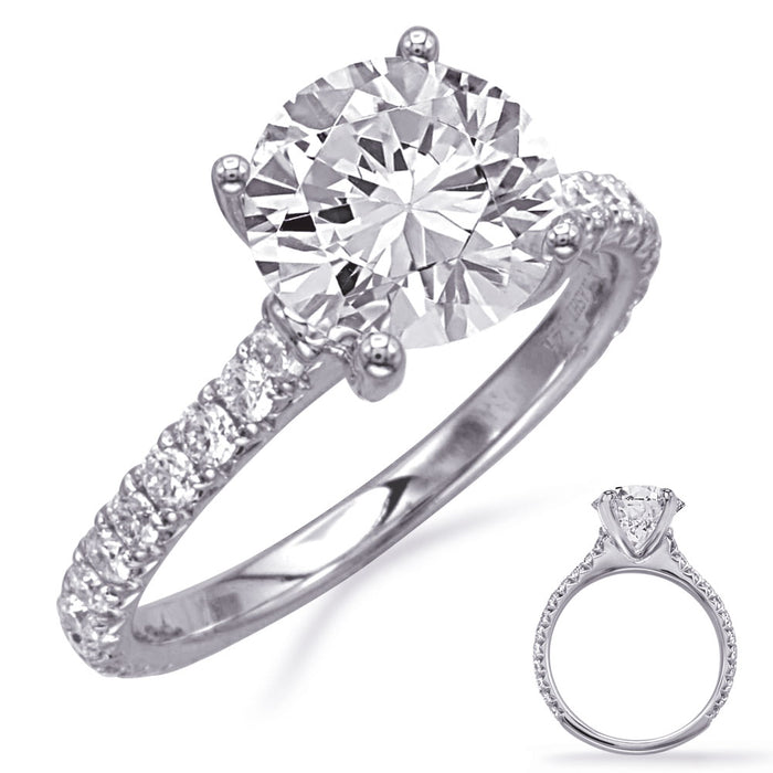 White Gold Engagement Ring