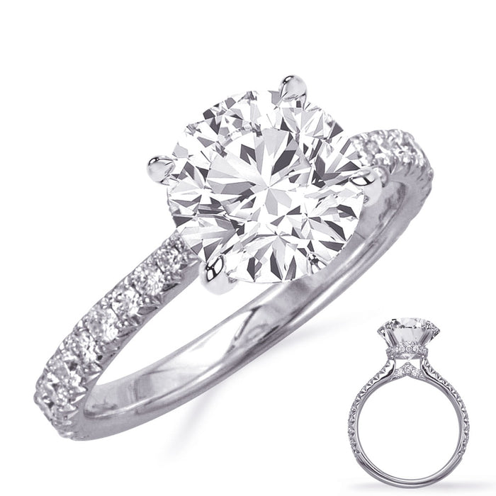 White Gold Engagement Ring