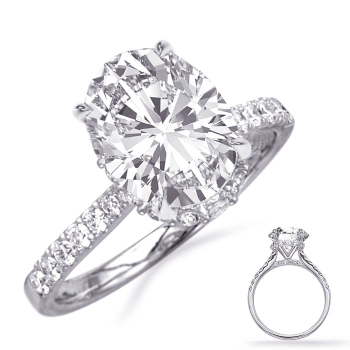White Gold Engagement Ring