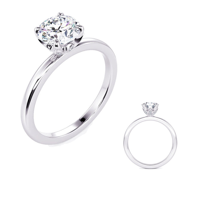 White Gold Engagement Ring