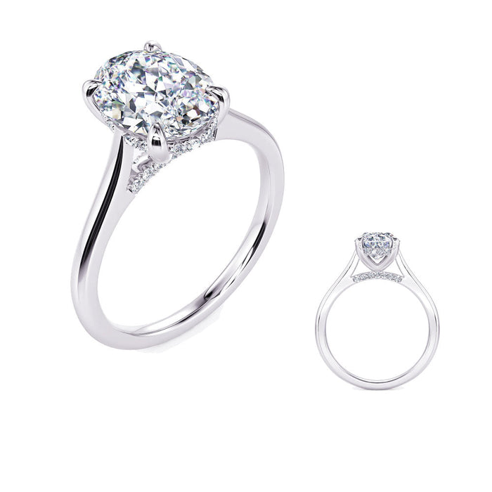 White Gold Engagement Ring