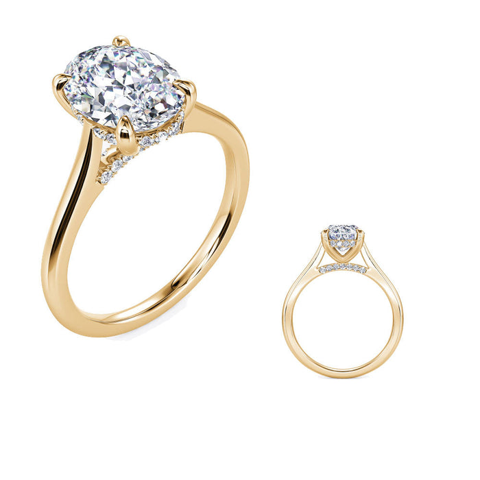 Yellow Gold Engagement Ring