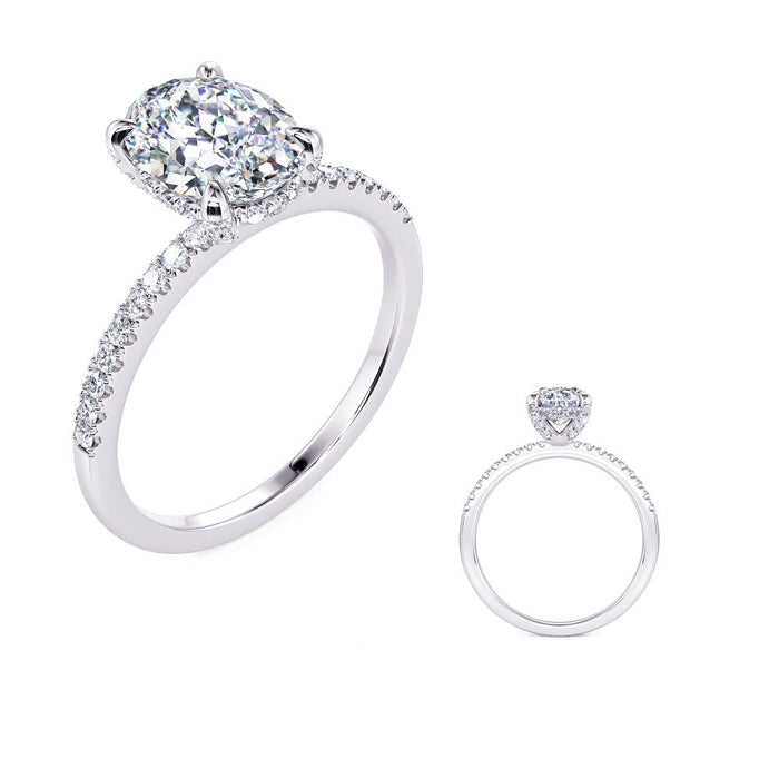 White Gold Engagement Ring
