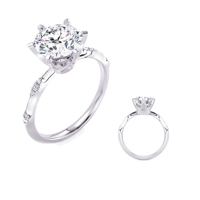 White Gold Engagement Ring