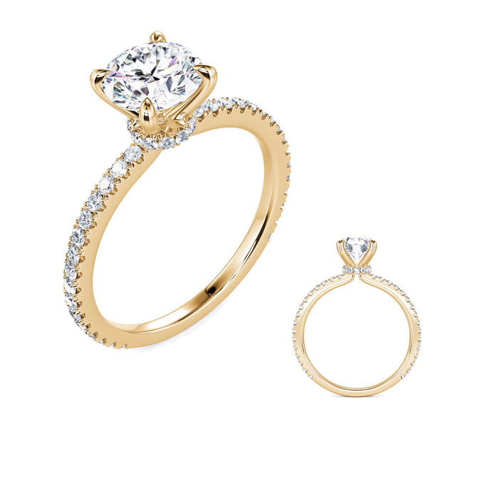 Yellow Gold Engagement Ring
