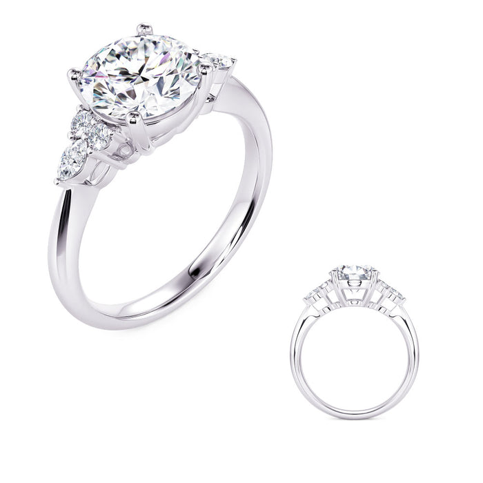 White Gold Engagement Ring