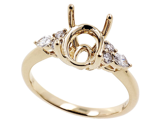 Yellow Gold Engegement Ring