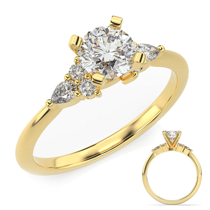 Yellow Gold Engagement Ring