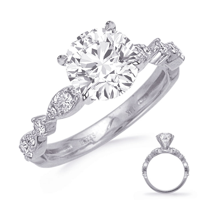 White Gold Engagement Ring