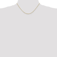 14k 1.5mm Ultra D/C Rope Chain-EXL012-16