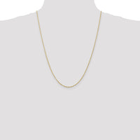14k 1.5mm Ultra D/C Rope Chain-EXL012-24