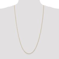 14k 1.5mm Ultra D/C Rope Chain-EXL012-30