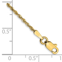 14k 1.5mm Ultra D/C Rope Chain-EXL012-7