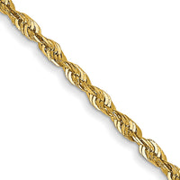 14k 1.5mm Ultra D/C Rope Chain-EXL012-14