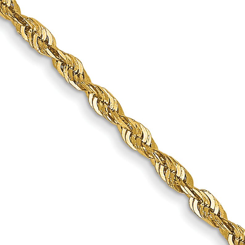 14k 1.5mm Ultra D/C Rope Chain-EXL012-16