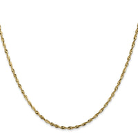 14k 1.8mm Ultra D/C Rope Chain-EXL014-16