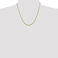 14k 1.8mm Ultra D/C Rope Chain-EXL014-20