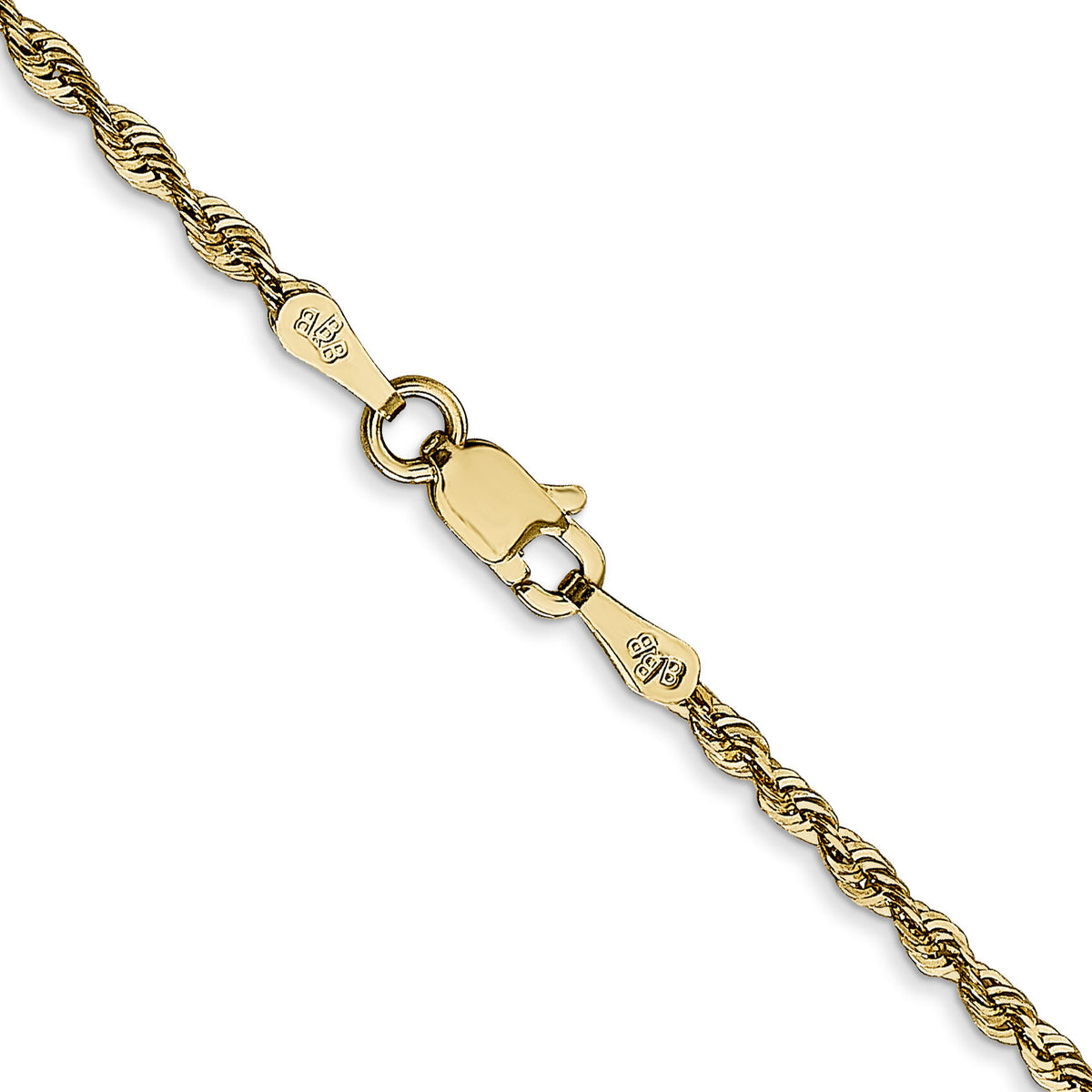 14k 2.0mm Ultra D/C Rope Chain-EXL016-22