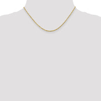 14k 2.0mm Ultra D/C Rope Chain-EXL016-16