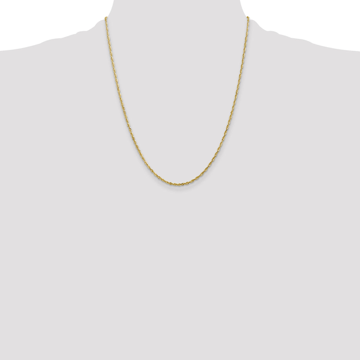 14k 2.0mm Ultra D/C Rope Chain-EXL016-22