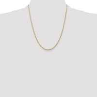 14k 2.0mm Ultra D/C Rope Chain-EXL016-22