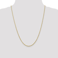 14k 2.0mm Ultra D/C Rope Chain-EXL016-24