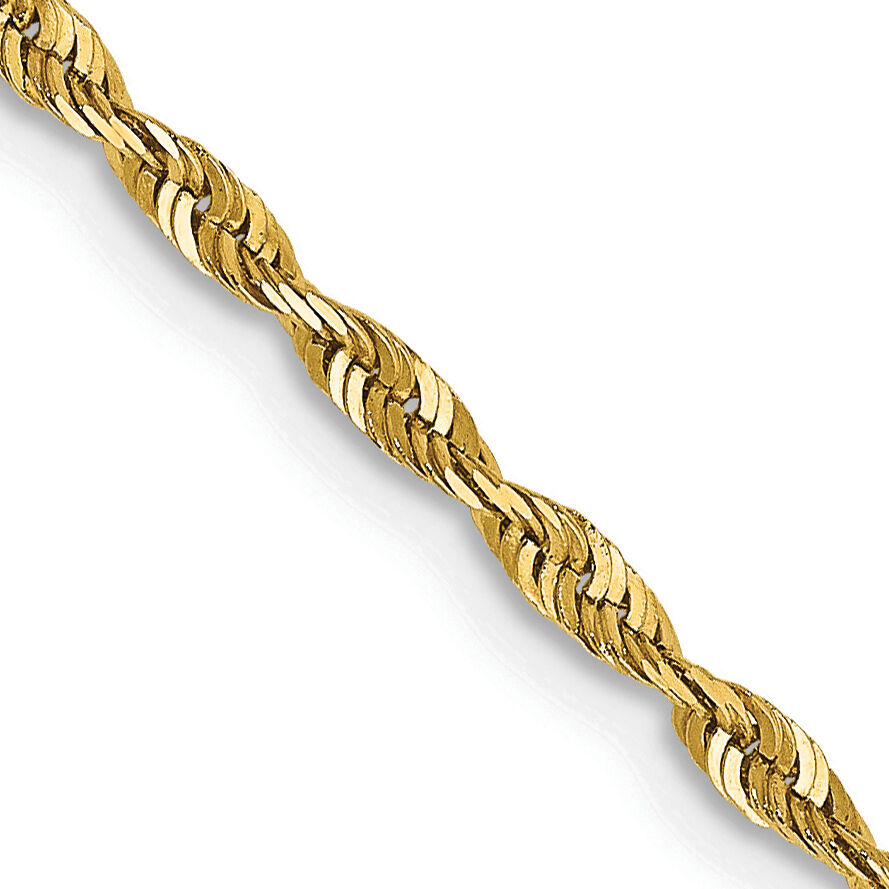 14k 2.0mm Ultra D/C Rope Chain-EXL016-18