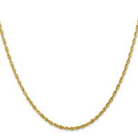 14k 2.25mm Ultra D/C Rope Chain-EXL018-16
