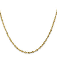 14k 2.5mm Ultra D/C Rope Chain-EXL021-18