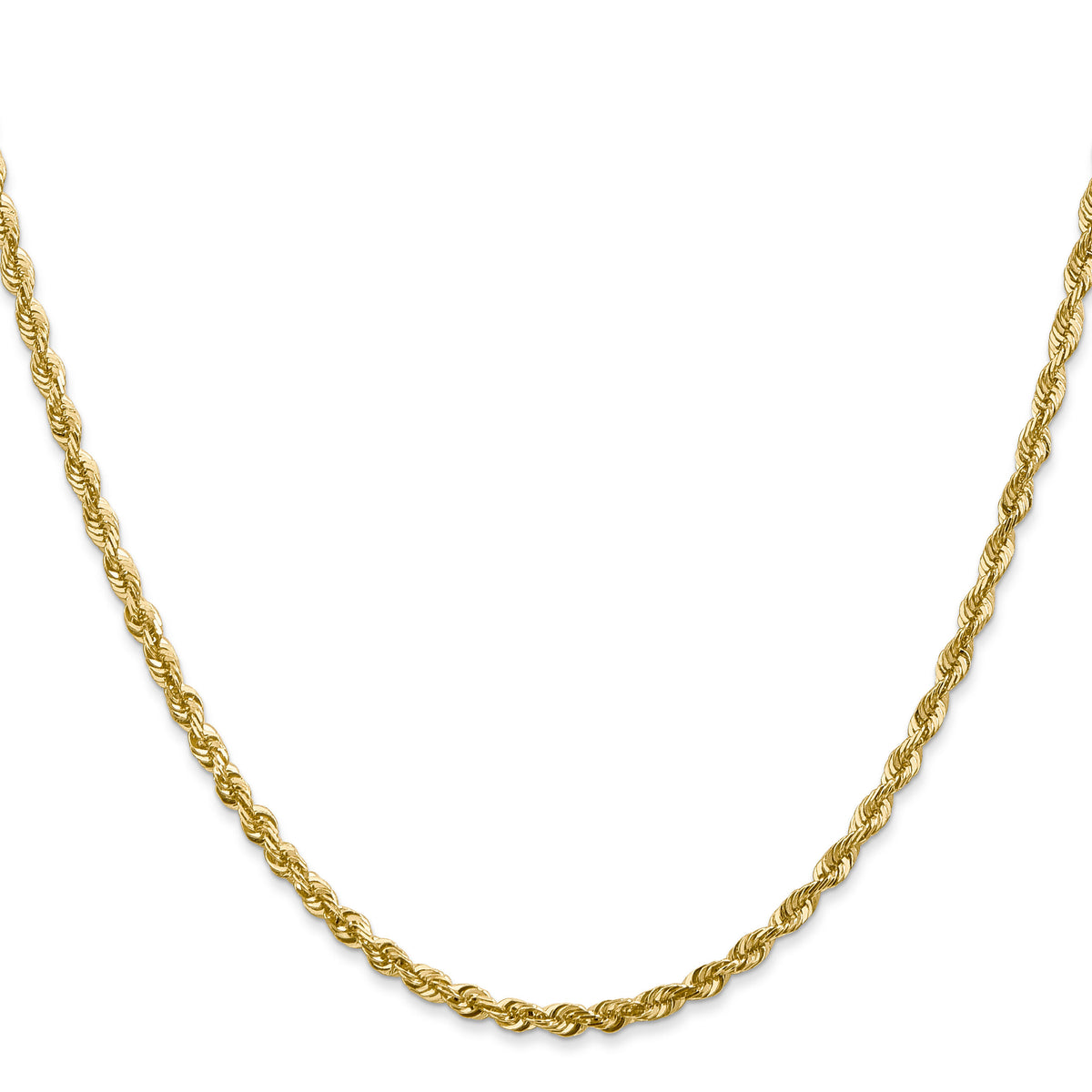14k 2.75mm Ultra D/C Rope Chain-EXL023-24