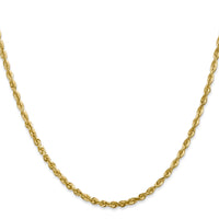 14k 2.75mm Ultra D/C Rope Chain-EXL023-24