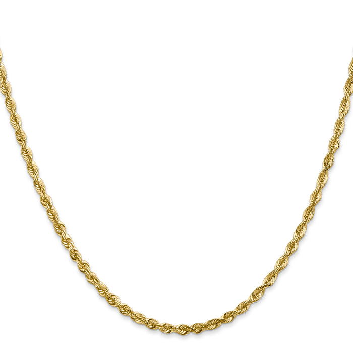 14k 2.75 mm Ultra D/C Rope Chain-EXL023-20
