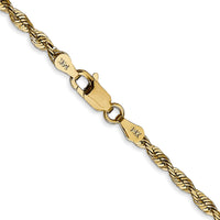 14k 2.75mm Ultra D/C Rope Chain-EXL023-24