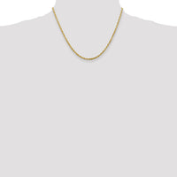 14k 2.75mm Ultra D/C Rope Chain-EXL023-18