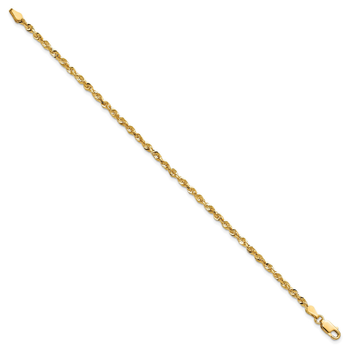 14k 2.75mm Ultra D/C Rope Chain-EXL023-8
