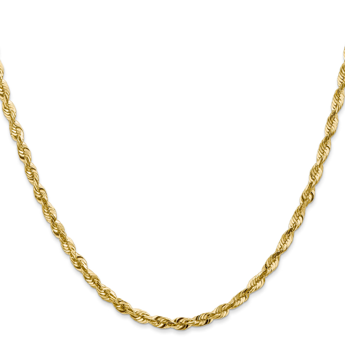 14k 4mm Ultra D/C Rope Chain-EXL030-24