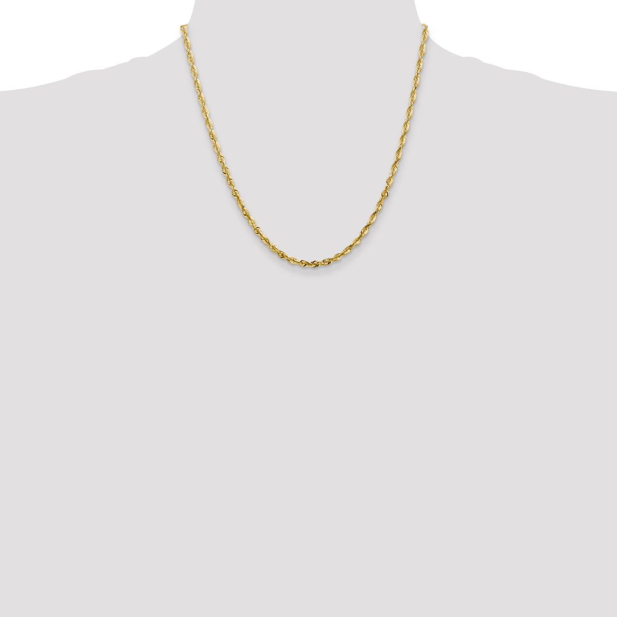 14k 4mm Ultra D/C Rope Chain-EXL030-20