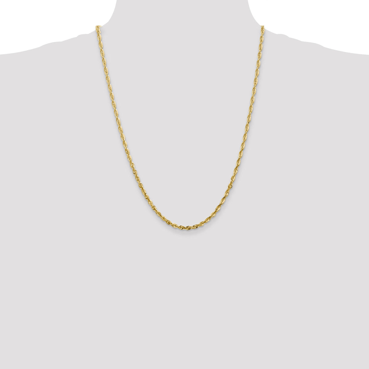 14k 4mm Ultra D/C Rope Chain-EXL030-24
