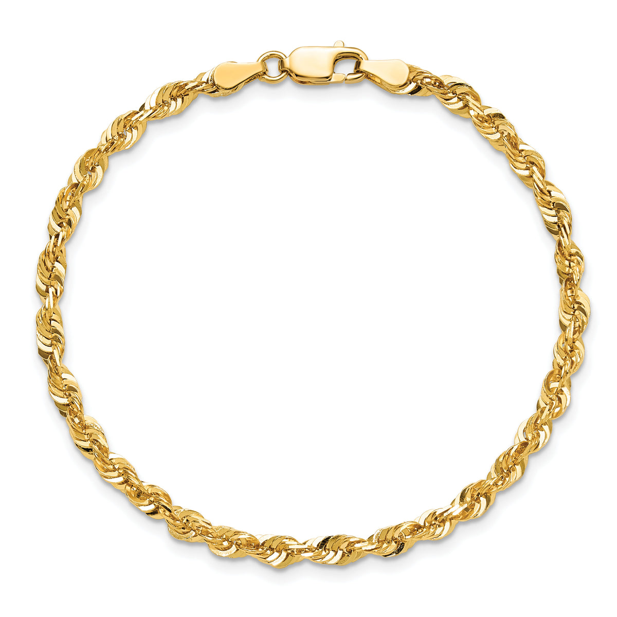 14k 4mm Ultra D/C Rope Chain-EXL030-7