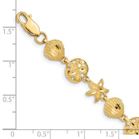 14K Sea Life Bracelet-FB1270-7