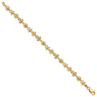 14k Sea Life Bracelet-FB1279-7