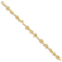 14K Sea Life Bracelet-FB1281-7