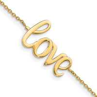 14K Polished LOVE Bracelet-FB1427-7