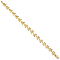 14K Starfish Bracelet-FB1533-7
